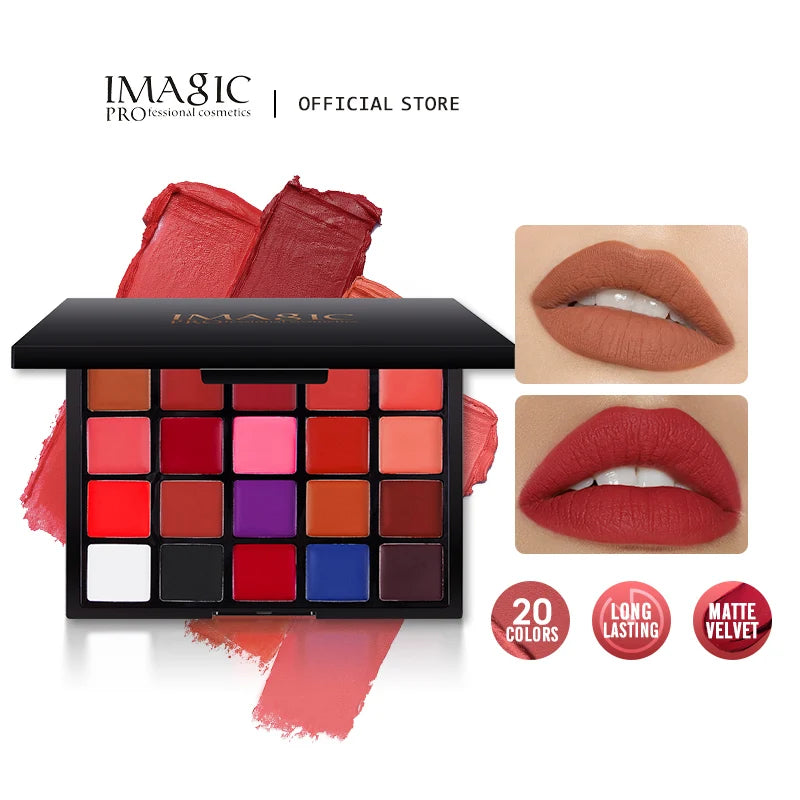 Pro Lip Palette – 20 Matte Shades