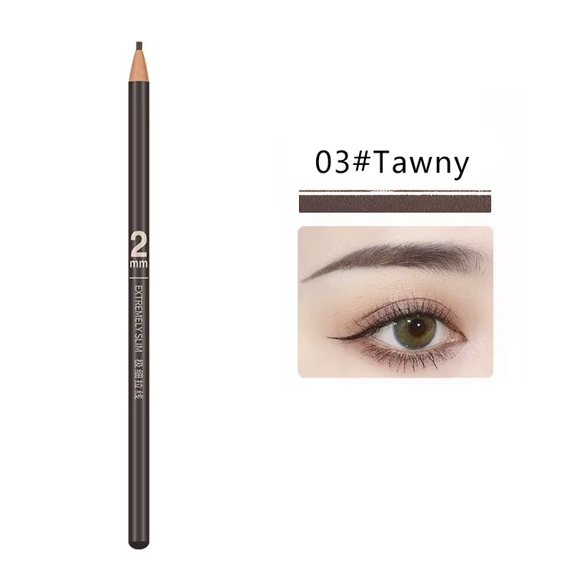 1PC Eyebrow Pencil Tattoo Waterproof Eye Brow Pencil Tint Makeup Cosmetics 6 Colors Microblading Long Lasting Eyebrow Pen