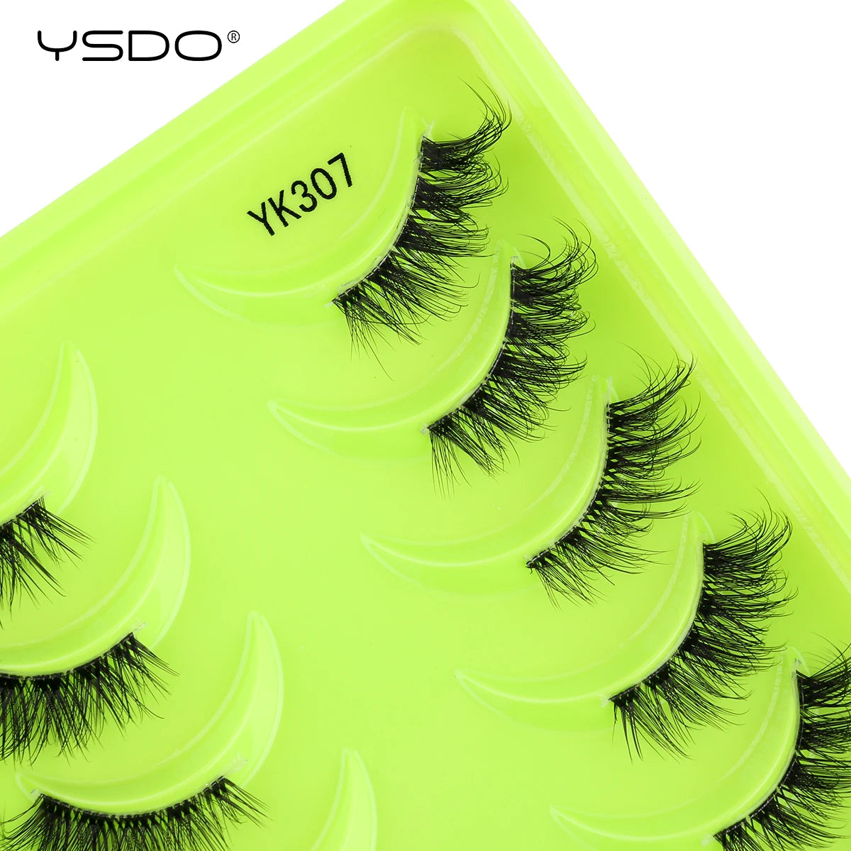 Fox Eye Lashes 3/10 Pairs Lashes 3D Mink Natural False Lashes Soft Cat Eye Lashes Extension Fluffy Lashes Makeup Half Eyelashes