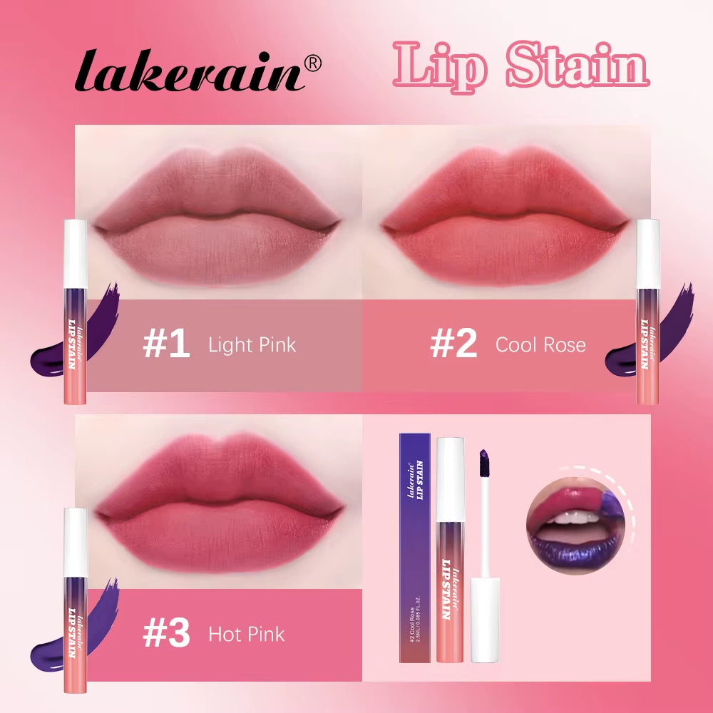 Blading Lip Gloss Peel and Stick Set Long-Lasting Waterproof Pink Lip Gloss Transfer Resistant Natural Lip Gloss for Women