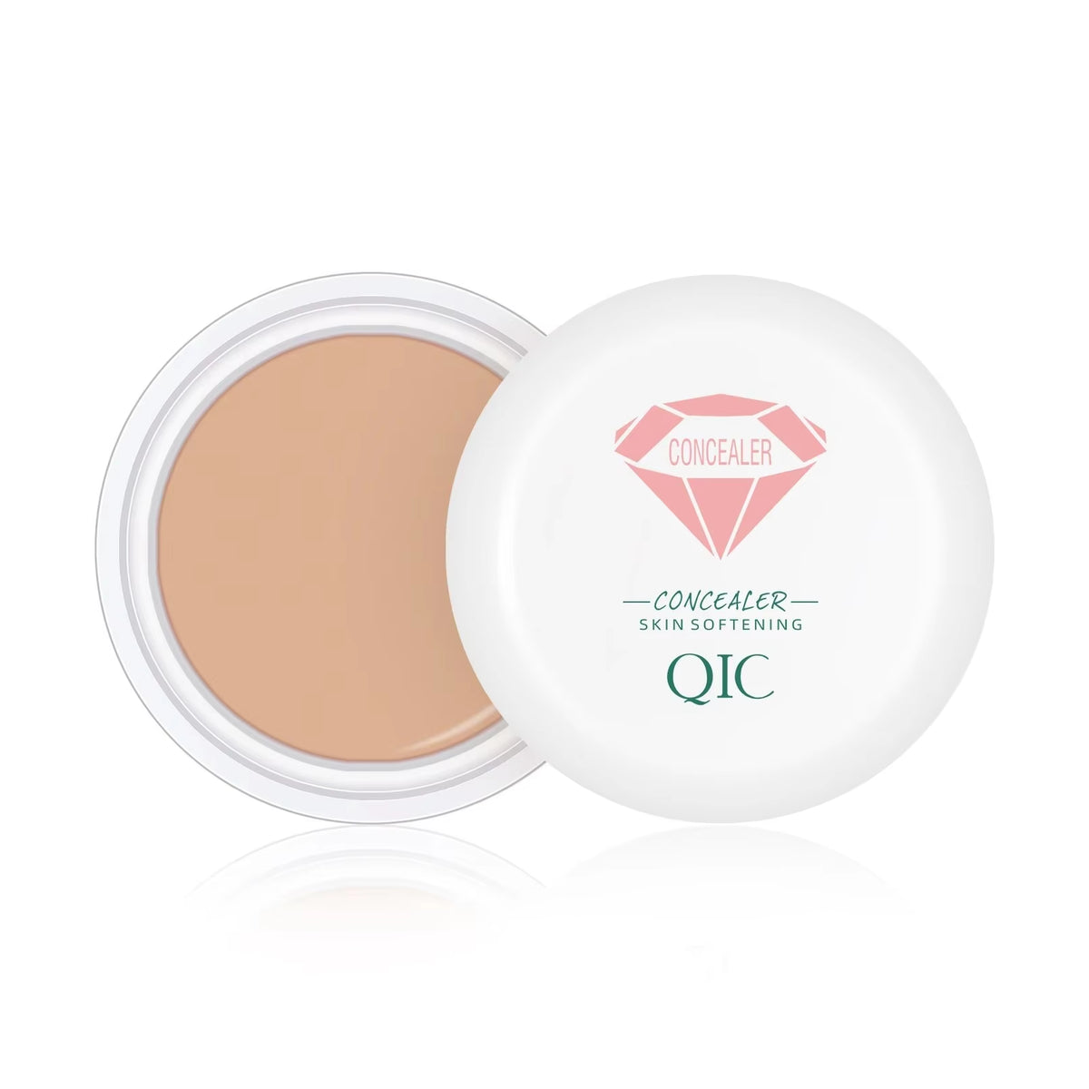 High Coverage Concealer Cover anti Dark Circle Freckle Long-Lasting Waterproof Foundation BB Cream for Face Makeup Base Cosmetic