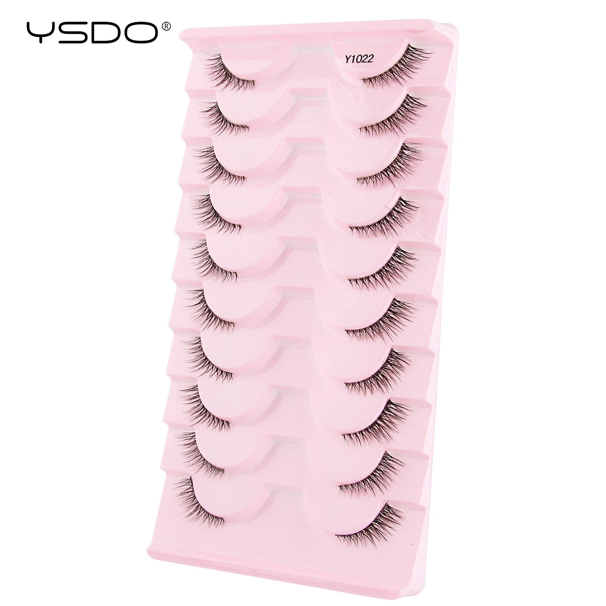 Fox Eye Lashes 3/10 Pairs Lashes 3D Mink Natural False Lashes Soft Cat Eye Lashes Extension Fluffy Lashes Makeup Half Eyelashes