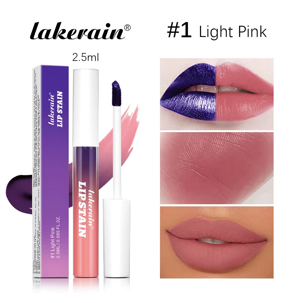 Blading Lip Gloss Peel and Stick Set Long-Lasting Waterproof Pink Lip Gloss Transfer Resistant Natural Lip Gloss for Women