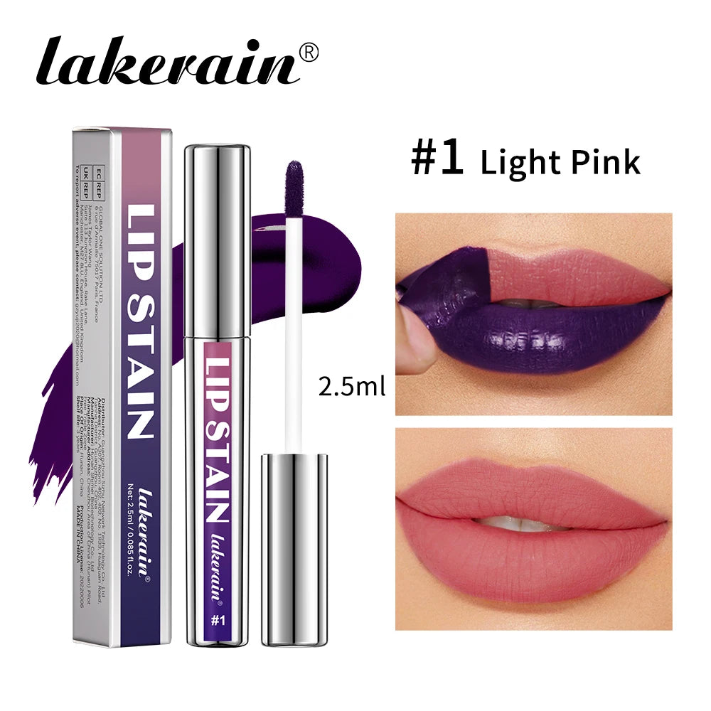 Blading Lip Gloss Peel and Stick Set Long-Lasting Waterproof Pink Lip Gloss Transfer Resistant Natural Lip Gloss for Women