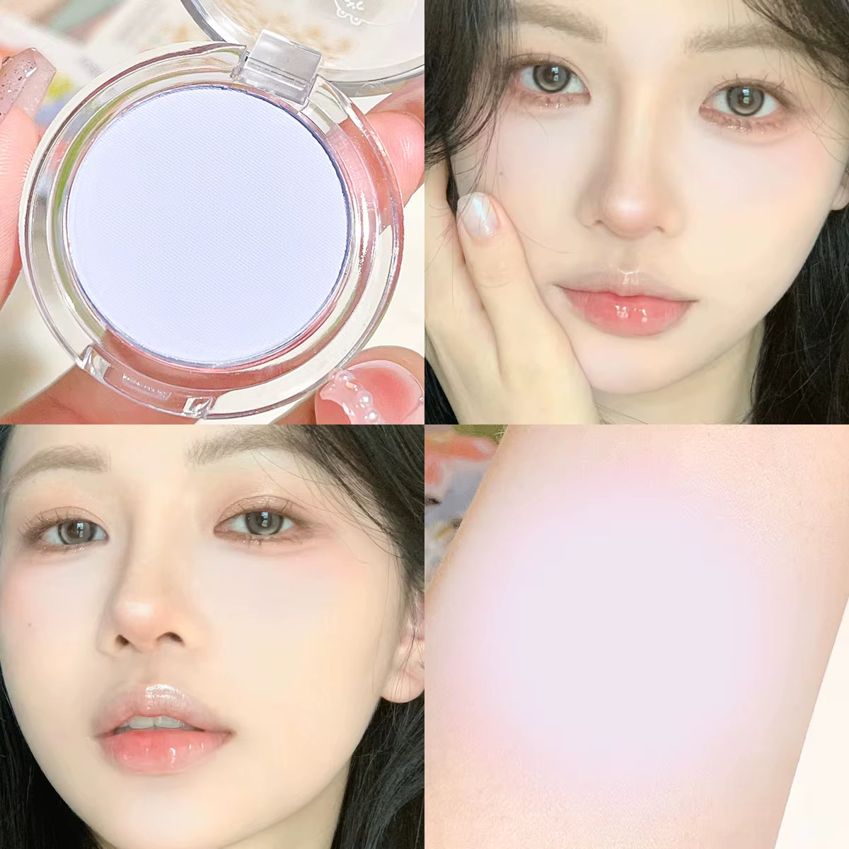 Monochrome Blush Whitening Matte Cosmetics Vitality Girl Nude Makeup Natural Smudge Monochrome Blush Plate