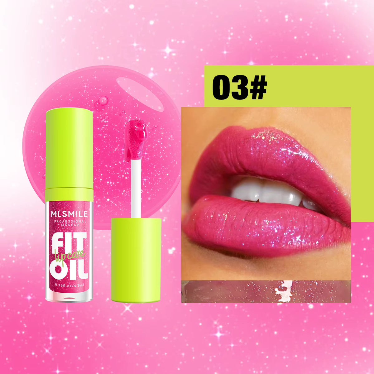 Hydrating Lip Glaze Plump Lips Oil Pearlescent Mirror Lip Gloss Clear Lipstick Lip Tint for Lips Care Moisturizing Lipgloss