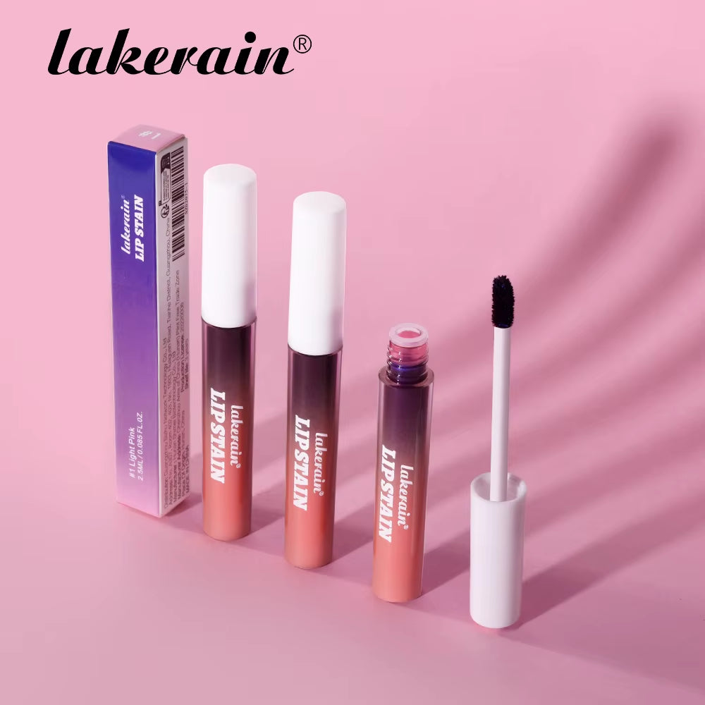 Blading Lip Gloss Peel and Stick Set Long-Lasting Waterproof Pink Lip Gloss Transfer Resistant Natural Lip Gloss for Women