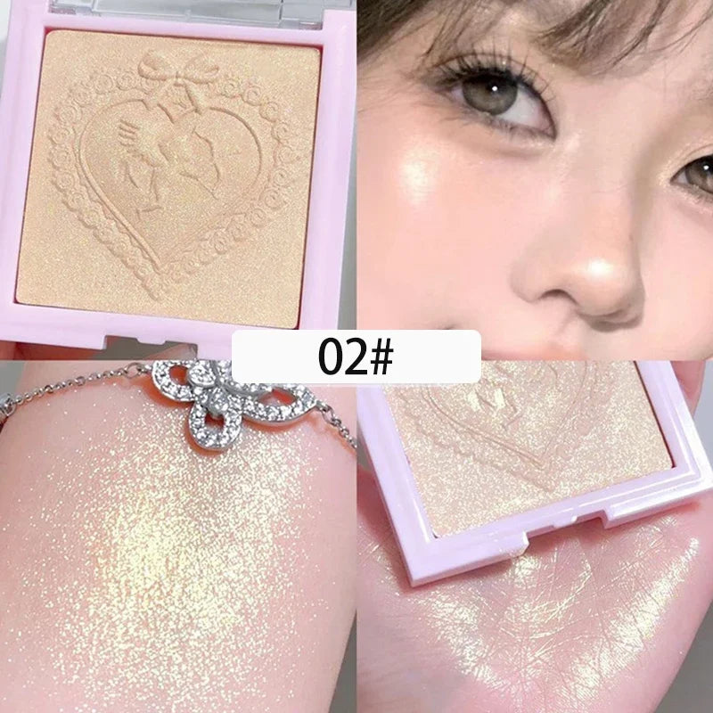Peach Fairy Glow Highlighter Palette