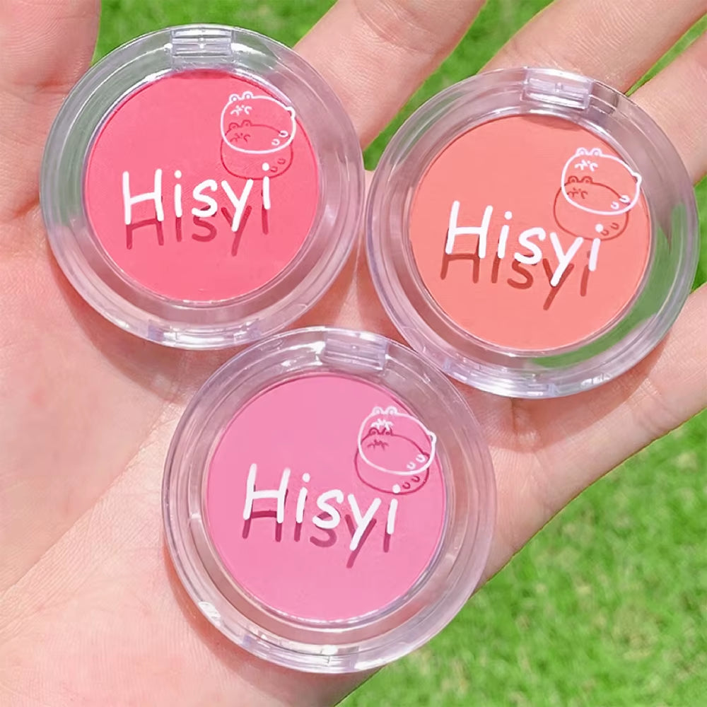 Monochrome Blush Whitening Matte Cosmetics Vitality Girl Nude Makeup Natural Smudge Monochrome Blush Plate