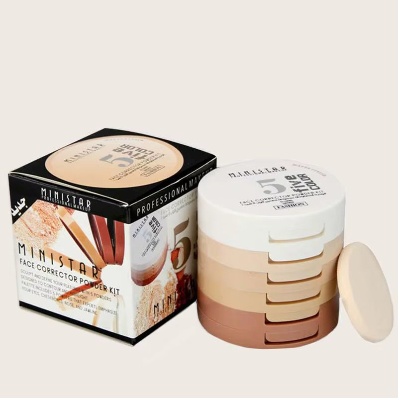 5-Tier Colour Correcting Powder Tower